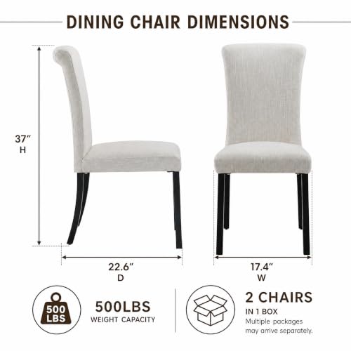 arora beige upholstered chair reviews
