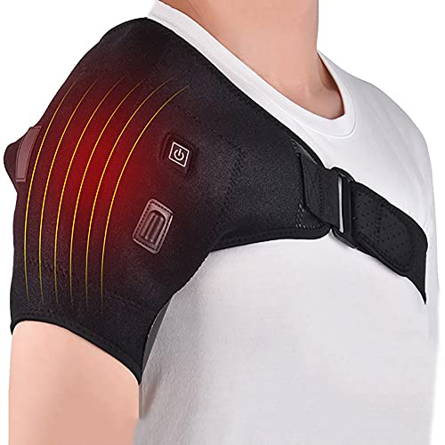 ÉPaulièRe Chauffante, OrthèSe De Soutien D'éPaule Chauffante éLectrique Usb Pour Maman/Papa/Homme/Femme, Pour Coiffe Des Rotateurs DéChiréE, éPaule GeléE, Soulagement De La Douleur Cover