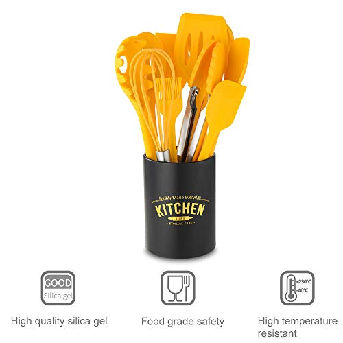 Pá, conjunto de utensílios de cozinha de silicone Conjunto de utensílios de cozinha de 10 unidades C