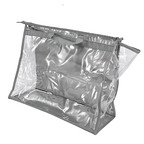 Garment Bags for Hanging Clothes Space Saver Pvc Bag Hanging Storage Pouch Light Material Home Storage Pouch Grey