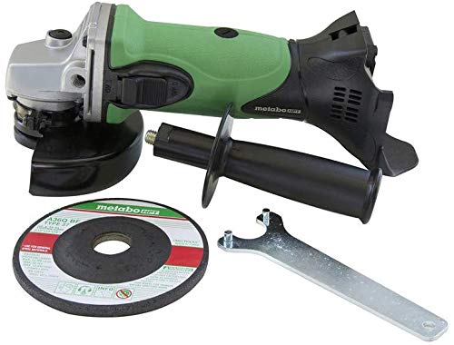 Metabo HPT Angle Grinder, 4-1/2-Inch, 18V Cordless, Tool Only - No Battery, Compatible