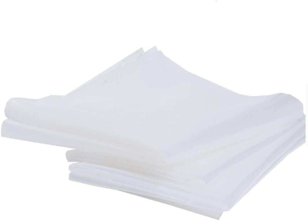YJINGRUI 1 feuille de caoutchouc de silicone transparent 500 x 500 x 2mm.
