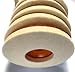 SIGNI Wool Felt Disc Polishing Buffing Wheel Felt Pad for Angle Grinder 10 Pack (4 inch)