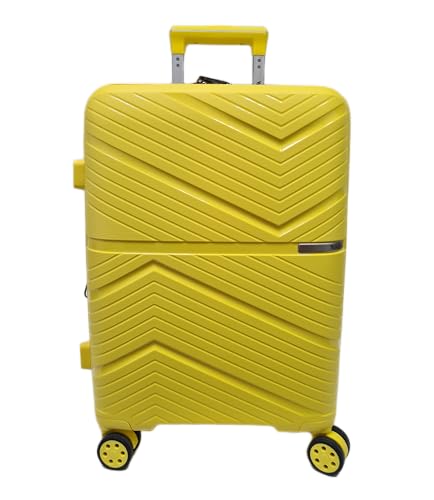 COVERI COLLECTION Valise trolley rigide ABS extensible, bagage à main 55 x 38 x 21,5 cm, 8 roues...