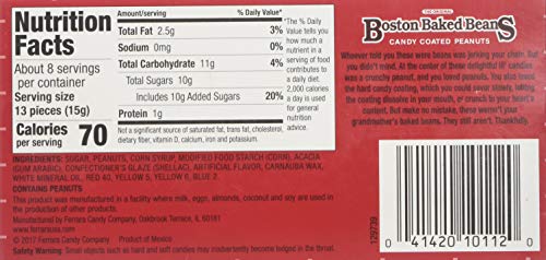 Boston Baked Beans Candy-Coated Peanuts, Theater Box, 4.3 oz - image 2