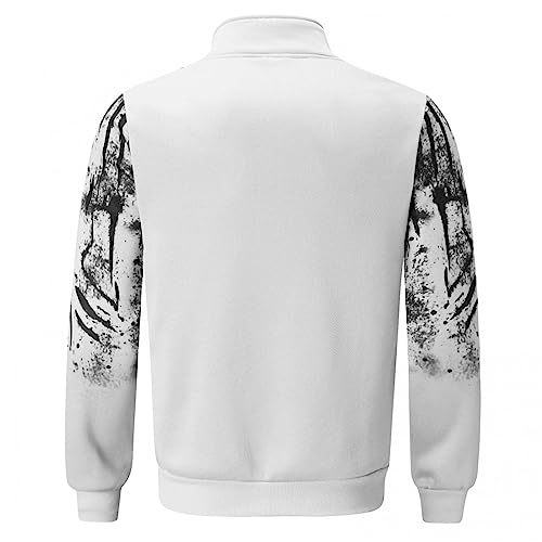 Chaqueta deportiva para hombre manga larga con cierre y bolsillos miniatura 5