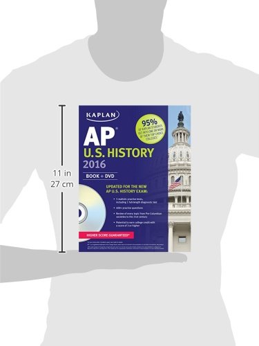 Kaplan AP U.S. History 2016: Book + DVD (Kaplan Test Prep)