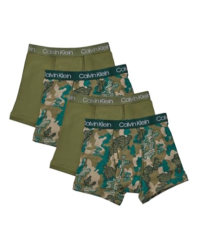 Image of Calvin Klein Boys' Underwear Four Pack Boxer Brief Value Pack