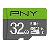 PNY Elite Class 10 U1 – Tarjeta de memoria flash microSDHC de 32 GB, lectura de 100 MB/s, clase 10, U1, Full HD, UHS-I, Micro SD (paquete de 1)
