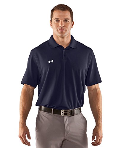 Under Armour Team Performance Polo Midnight, Navy/White, Medium