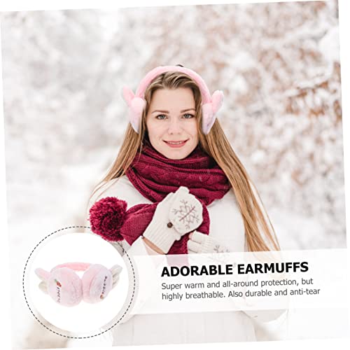 Plush Rabbit Ear Earmuffs for Winter Ear Protectors for Boys Durable and Safe for Outdoor Use for3