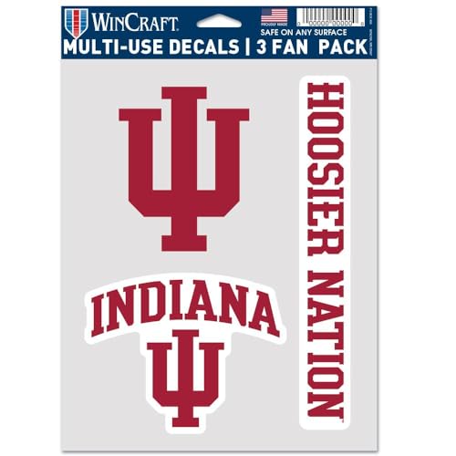 Stickers Indiana Hoosiers Wincraft pour personnaliser vos objets du quotidien
