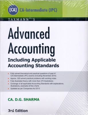 Advance Accounting - CA Intermediate (IPC) : Amazon.in: Books