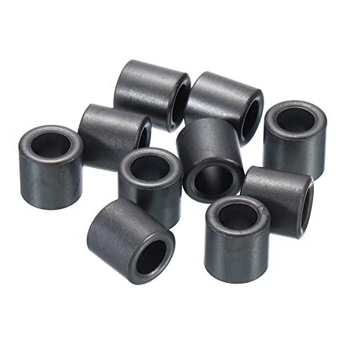 PATIKIL Ferrite Toroid Core 10mm x 6mm x 10mm, 10 Pack Transformer Inductor Coil Ring, Black