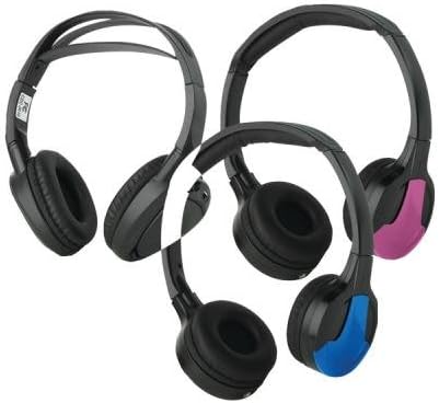 Concept Cdc-Ir23 Dual Ir Adult/Child Fit Headphones With 3 Color Covers (HumanConcepts CDC-IR23)