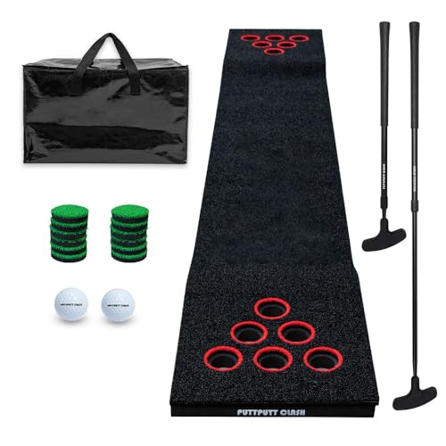 PuttPutt Clash Premium Golf Pong Game Set – Includes Carry