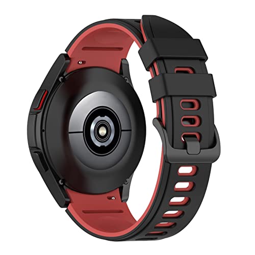 Bracelet silicone sans espace pour Galaxy Watch 4 en agate 20mm