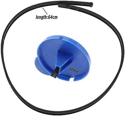 SG Store Nakrętka butelki spryskiwacza szyby samochodowej kompatybilna z Qashqai J10 J11 28913JD00A osłona butelki zbiornika płynu do spryskiwacza szyby przedniej pokrywa 56 mm średnica wewnętrzna