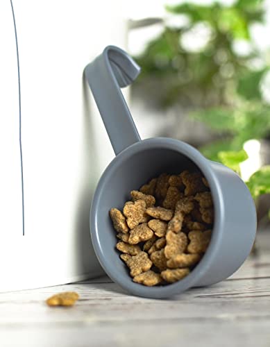 Sendez Trockenfutterdose mit Schaufel 6 Liter Mettaldose Tierfutter Vorratsdose Hundefutterbox Hund