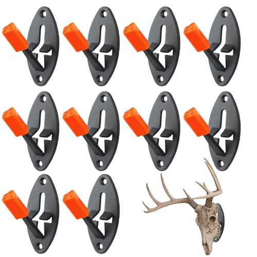 Cintre de crâne de cerf orientable supportant 30kg pour fixation murale