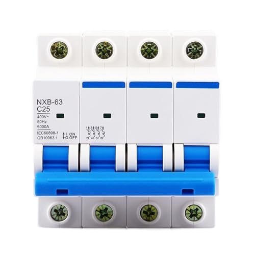 Disjoncteur NXB-63 4P évite la surchauffe électrique de votre réseau triphasé