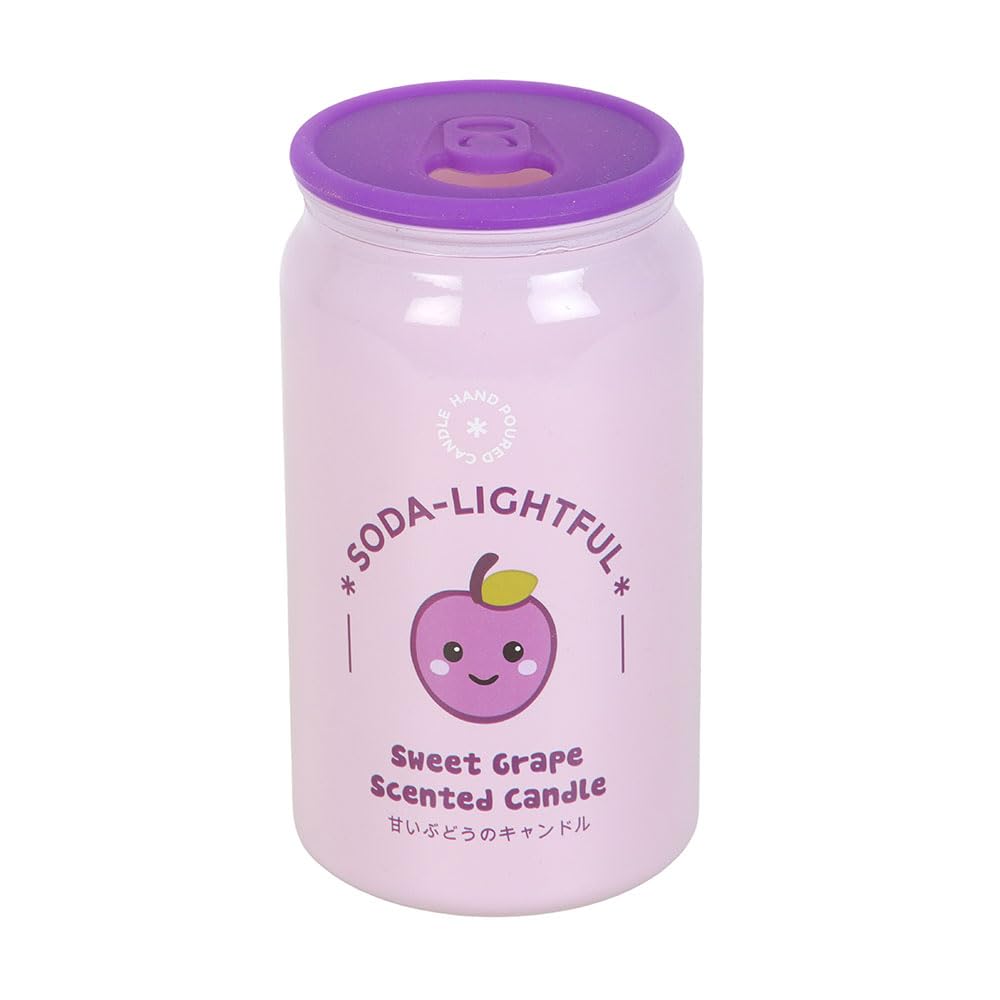 Sweet Grape Soda Can Candle | Hand-Poured Scented Candle