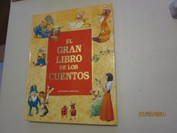 Hardcover El gran libro de los cuentos [Spanish] Book