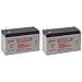 Enersys NP7-12 12V 7Ah Sealed Lead Acid Battery (2)