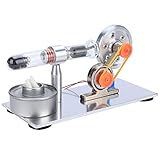 Stirling Engine, Sterling Engine Model Stirling Engine Generator, Single Cylinder Durable Physics...