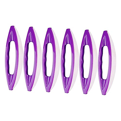 Beaupretty 6 Piezas De Molde Para Depilación De Uñas Herramientas Duras Con Cordones Sellos Para Aro De Bordado Pulverizador Manual Accesorio De Mango Pinzas Para El Cabello