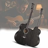 Akustikgitarren-Set, Klassisches Gitarren-Starterset Für Anfänger, Ideal Als Weihnachtsgeschenk Für Kinder, Erwachsene Und Jugendliche(Gray-A,40 in)