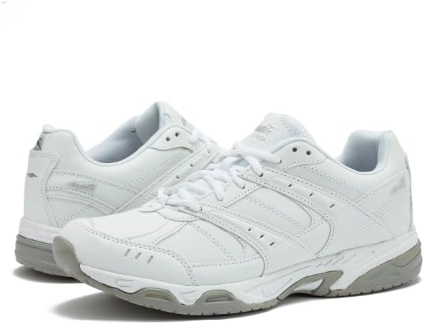 Avia Avi-Union II Non Slip Shoes for Women - Lace Up Comfort Women's Work or Walking Sneakers, Medium or Wide, Black or White