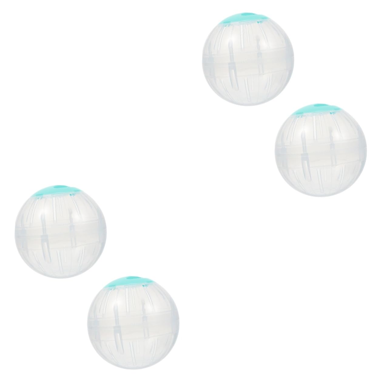 2sets Lustiges Haustierspielzeug Hamster Laufen Joggen Mäuse Übungsspielzeug Kompakt Und Leicht Für Hamster 2 Stücke * 2