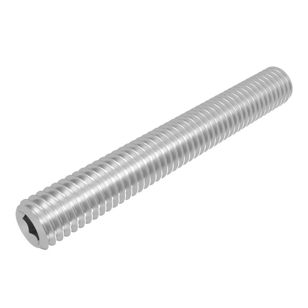 130 Perni Filettati M3 M4 M5 M6 In Ottone - Con Testa Esagonale