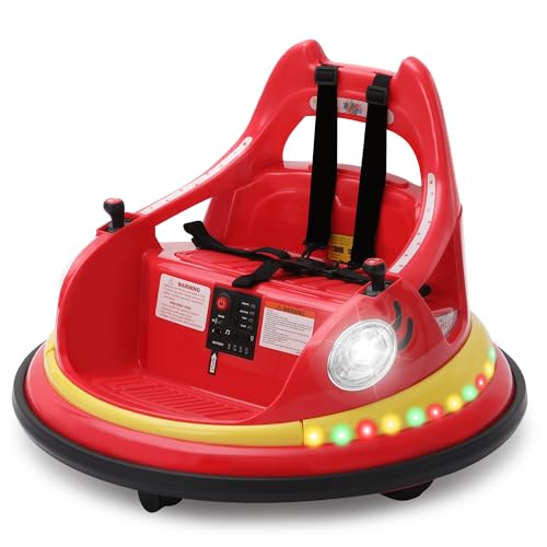 12V Electric Ride On Bumper Car for Toddler & Kids