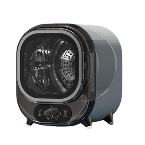 ZyKnaurral Petit sèche-Linge, sèche-Linge Portable à Condensation, sèche-Linge ventilé, adapté à Une Utilisation sur comptoir ou Mural, essoreuse compacte, capacité de Charge de 0,8 kg