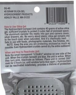 Miniatura 5 de Deshumidificador desecante de gel de sílice de 1.41oz 4x2x12, paquete de 5