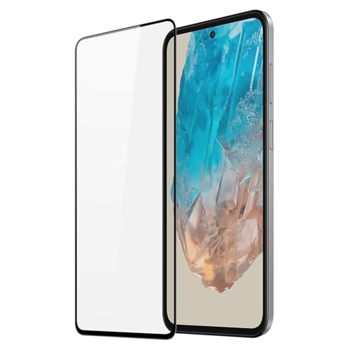 Image of QsmQam Advanced Tempered Glass Compatible with Samsung Galaxy M35 5G with Anti-Burst Edge-to-Edge Coverage Screen Guard
