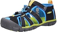 KEEN Unisex Kinder seacamp 2 cnx Sandalen, Black Brilliant Blue, 36 EU
