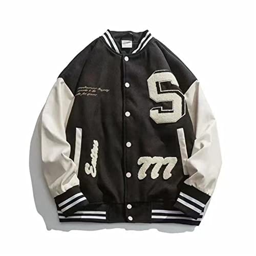 Veste de baseball rétro broderie américaine TOXI pour hommes et femmes