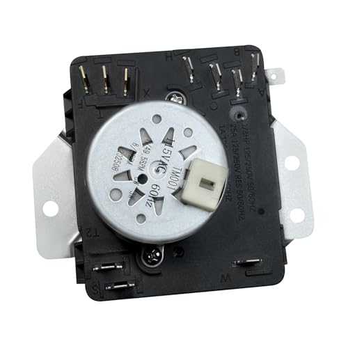 W10185992 WPW10185992 Dryer Timer Compatible with Whirlpool Maytag Kenmore Crosley Dryer Replacement Part 1481708 AP6016542 PS11749833 EAP11749833 418-095-20-B5 PD00023641