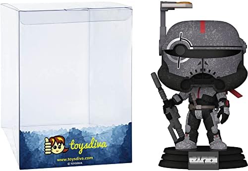 Funko Crosshair: P o p ! Vinyl Figurine Bundle with 1 Compatible 'ToysDiva' Graphic Protector (444-55503 - B) image 3