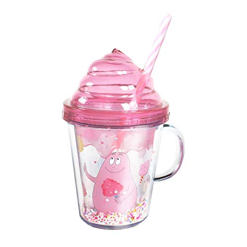 Nette kinder Wasser Tasse 2020 Explosion-proof Doppel-schicht Kunststoff Stroh Tasse Bereit-zu-hand tasse Schöne Und Großzügige Cover