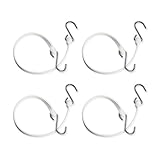 The Better Bungee 4PKS18GW Polyurethane Bungee Strap with Galvanized Hooks (4 Pack), 18