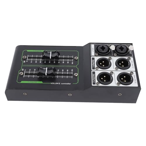 Controlador de Volumen Pasivo Focket, Ajustador de Nivel de Sonido con Diseño de Aleación de Aluminio de Bajo Ruido para Sistemas de Audio de Estudio y Hogar miniatura 2