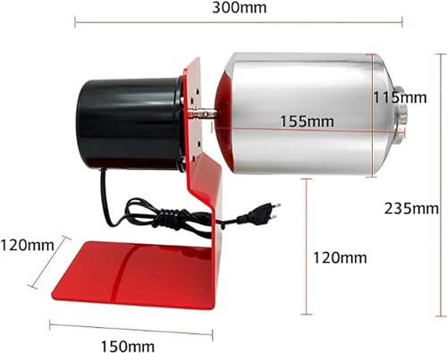 Machine à café électrique à tambour 120g pour torréfaction en 10min - 6