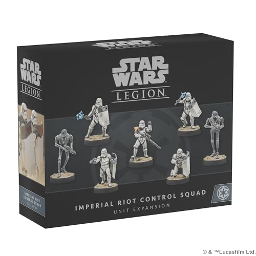 Star Wars Legion figurines Imperial Riot Control Squad avec boucliers pour tactique de blocage
