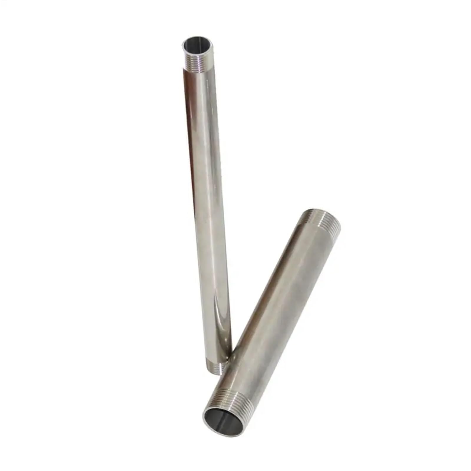 1/2 "Filettatura Maschio Connettore In Acciaio Inox Tubo Dell'acqua Da Giardino Adattatore Lunghezza 5/6/8/10/15/20/30cm Tubo di Prolunga Doccia Opzionale(Size:30cm x 1I2 inch)