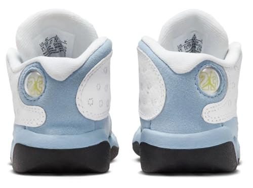 Jordan Toddler's 13 Retro White/Yellow Ochre-Blue Grey (DJ3004 170) - 23