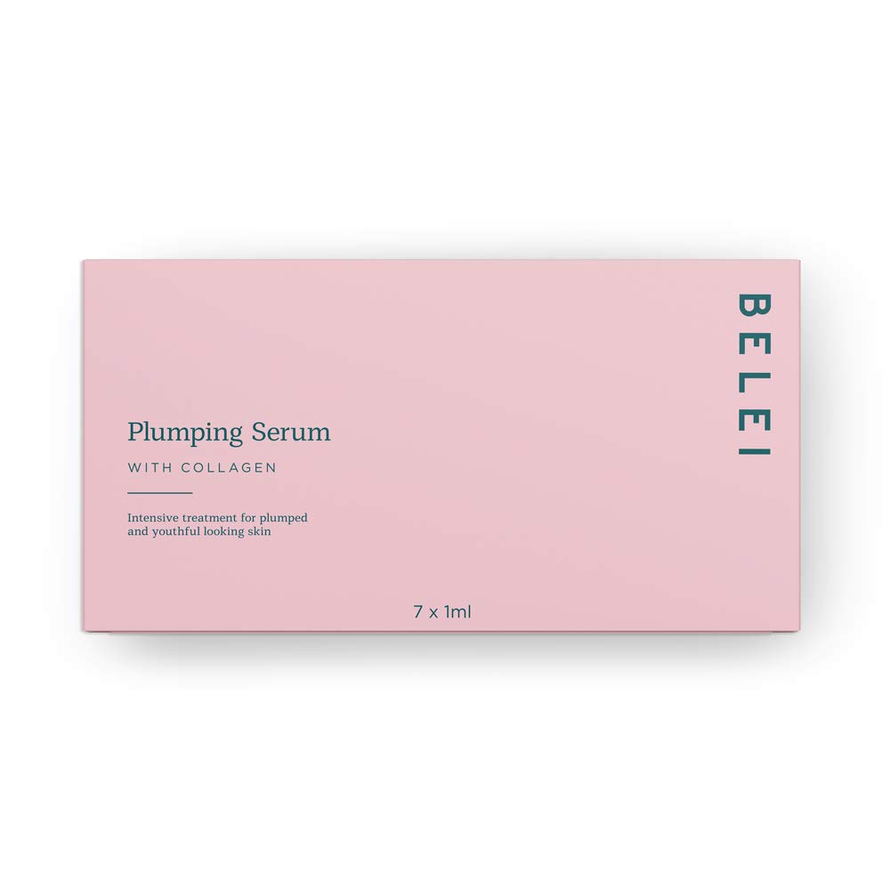 Amazon Brand - Belei - Plumping Ampoules with Collagen, 7x1ml